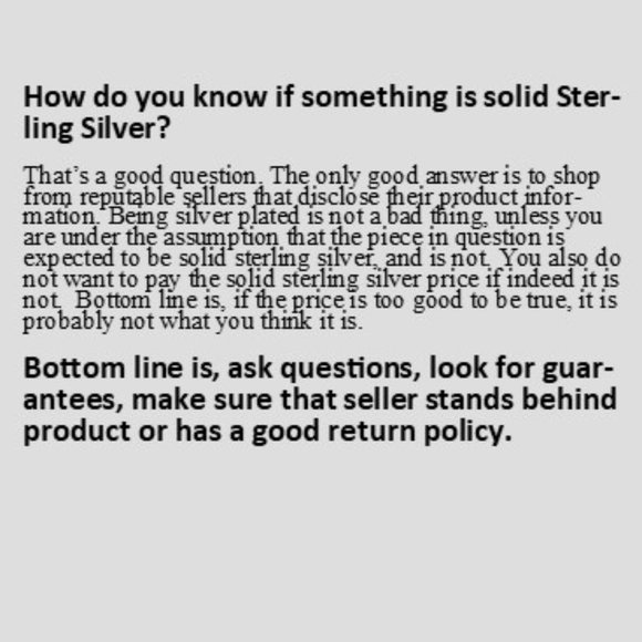 Solid Sterling Custom Designed Necklace - Picture 5 of 6